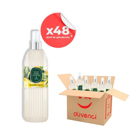 Eyüp Sabri Tuncer Klasik Limon Kolonyası 150 ml x 48 ürün görseli 1