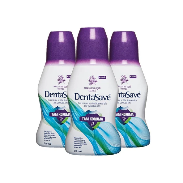 Dentasave Cistus Tam Koruma Çalkalama Suyu 300 ml x 3 dvc-5004718-17121 ürün görseli 1