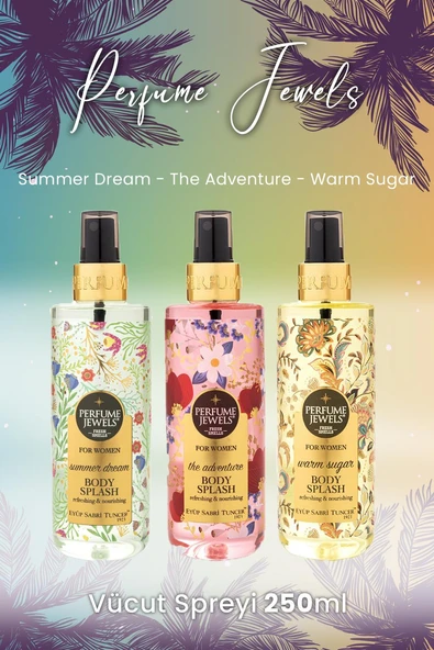 Eyüp Sabri Tuncer Vücut Spreyi Summer Dream, The Adventure ve Warm Sugar ürün görseli 1