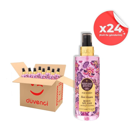 Eyüp Sabri Tuncer Pj Body Splash Love Kisses 250 ml x 24 ürün görseli 1