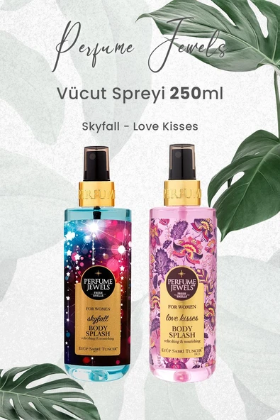 Eyüp Sabri Tuncer Vücut Spreyi Skyfall 250 ml ve Love Kisses 250 ml ürün görseli 1