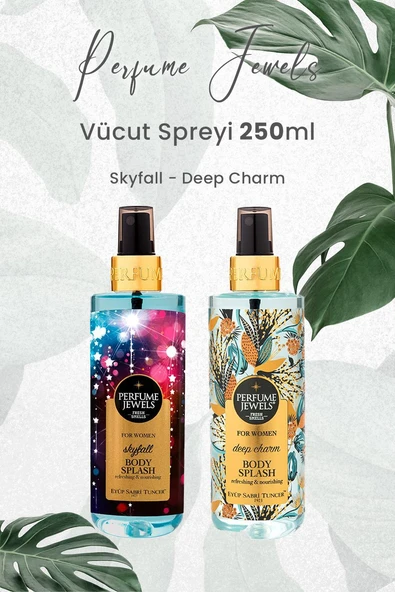 Eyüp Sabri Tuncer Vücut Spreyi Skyfall 250 ml ve Deep Charm 250 ml ürün görseli 1