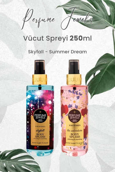 Eyüp Sabri Tuncer Vücut Spreyi Skyfall 250 ml ve The Adventure 250 ml ürün görseli 1