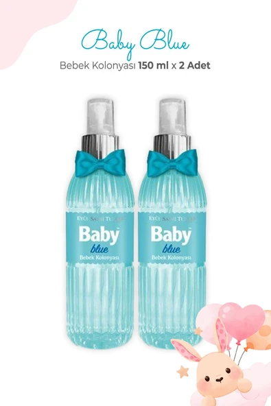 Eyüp Sabri Tuncer Baby Blue Bebek Kolonyası 150 ml x 2 Adet ürün görseli 1