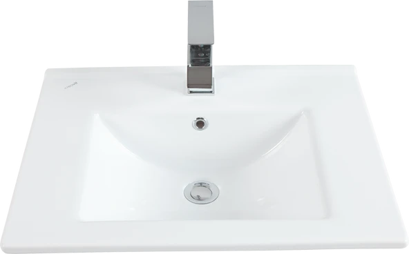 Creavit SU060 Su Dolap Uyumlu Lavabo 45X60 cm Beyaz ürün görseli 1
