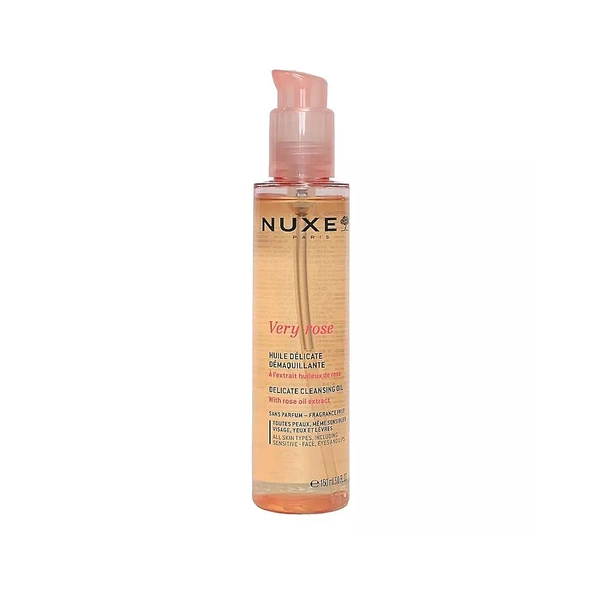 Nuxe Very Rose Hassas Ciltler İçin Temizleme Yağı 150 ml ürün görseli 1
