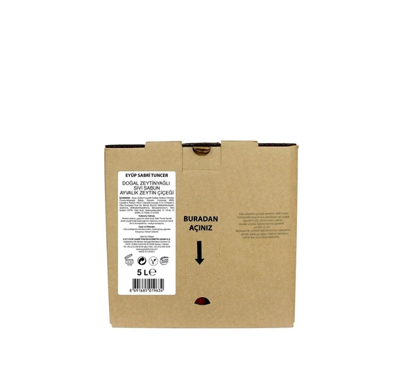 Eyüp Sabri Tuncer Ayvalık Zeytin Çiçeği Doğal Zeytinyağlı Sıvı Sabun 5 lt - Bag in Box ürün görseli 1