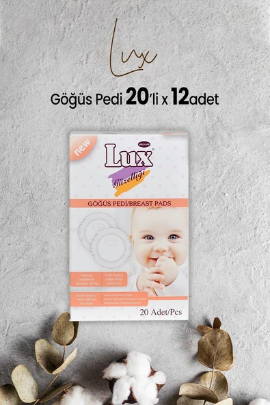 Lux Göğüs Pedi 20' li x 12 Adet ürün görseli 1