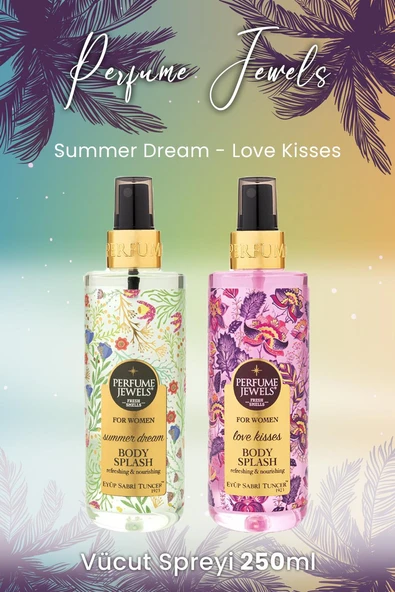 Eyüp Sabri Tuncer Body Splash Summer Dream 250 ml ve Love Kisses 250 ml ürün görseli 1