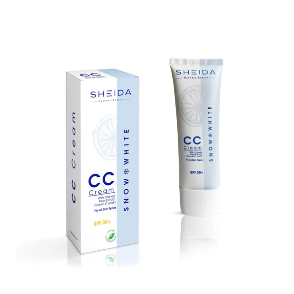 Sheida Snow White Leke Açıcı Cc Krem Spf 30+ 50 ml ürün görseli 1