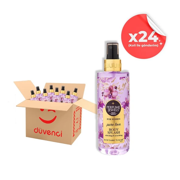 Eyüp Sabri Tuncer Pj Body Splash Pure Love 250 ml x 24 ürün görseli 1