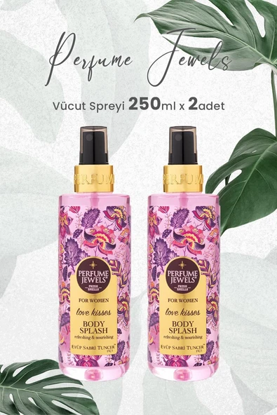 Eyüp Sabri Tuncer Pj Body Splash Love Kisses 250 ml x 2 Adet ürün görseli 1
