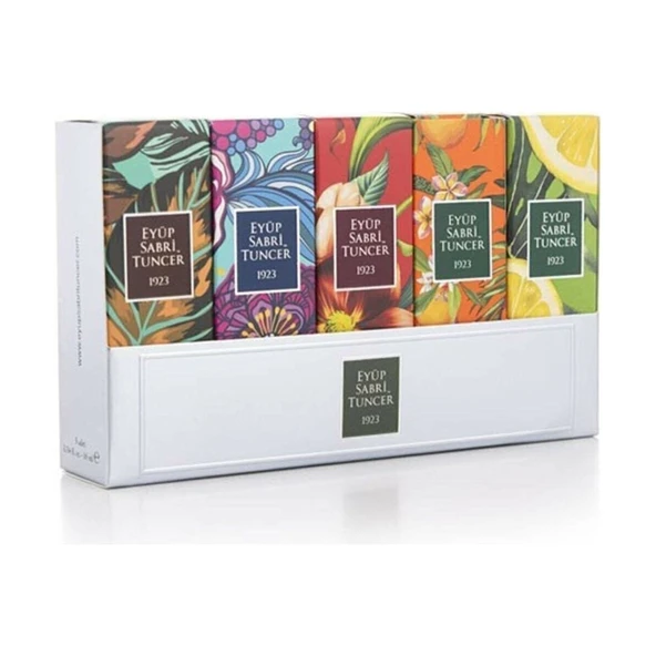 Eyüp Sabri Tuncer 5 Li Mini Kolonya 16 ml Set 1 (Tütün, Okyanus, Amber, Bodrum Mandalinası, Çeşme L ürün görseli 1