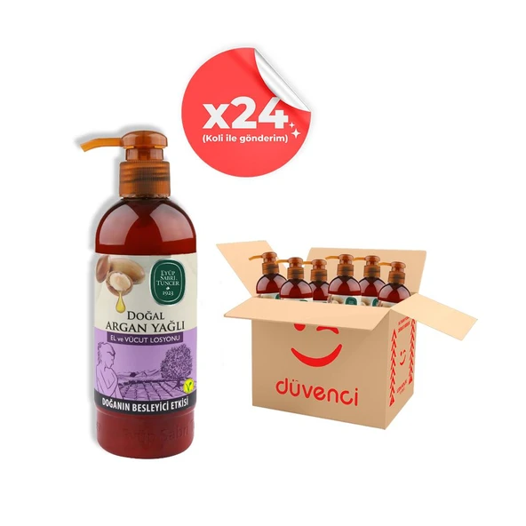 Eyüp Sabri Tuncer Vücut Losyonu Argan 250 ml x 24 ürün görseli 1