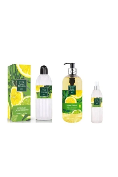 Eyüp Sabri Tuncer Çeşme Limonu Kolonyası 150 ml ve 400 ml, Sıvı Sabun 500 ML ürün görseli 1