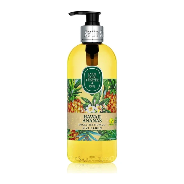 Eyüp Sabri Tuncer Hawaii Ananas Doğal Zeytinyağlı Sıvı Sabun 500 Ml ürün görseli 1