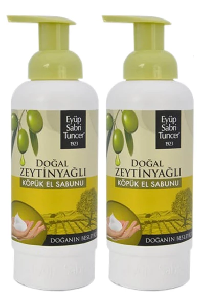 Eyüp Sabri Tuncer Zeytinyağlı Köpük El Sabunu 500 ml x 2 ürün görseli 1