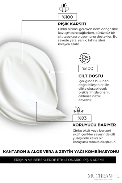 Mucream-L Pişik Kremi 30 ML - Resim 2