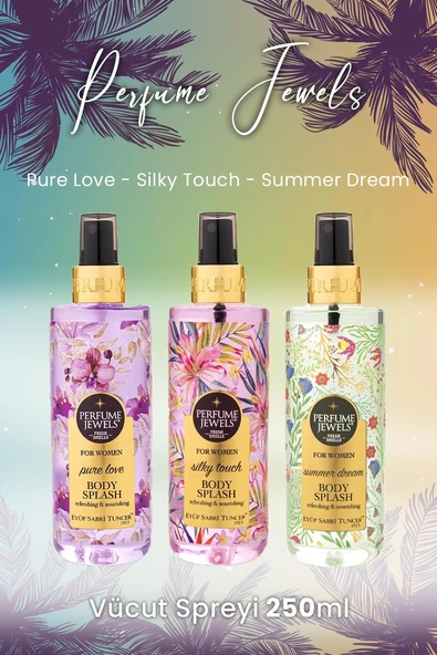 Eyüp Sabri Tuncer Vücut Spreyi Pure Love, Silky Touch ve Summer Dream ürün görseli 1