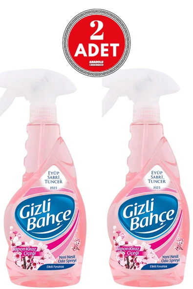 Eyüp Sabri Tuncer Gizli Bahçe Oda Kokusu Japon Kiraz Çiçeği 500 ml x 2 Adet ürün görseli 1