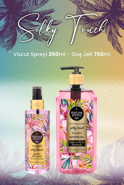 Eyüp Sabri Tuncer Silky Touch Vücut Spreyi 250 ml ve Duş Jeli 750 ml ürün görseli 1