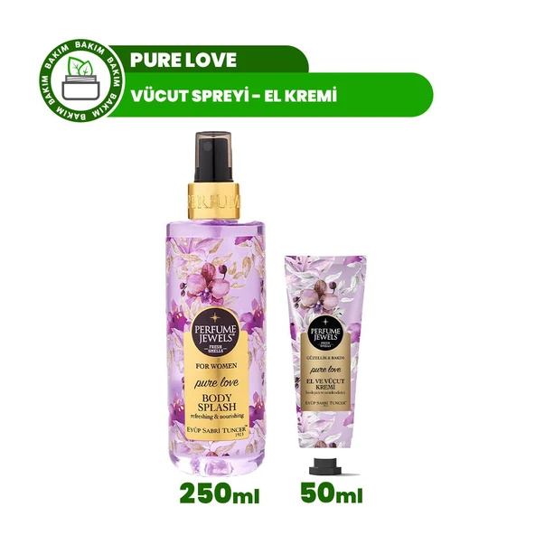 Eyüp Sabri Tuncer Pure Love El Vücut Kremi ve Vücut Spreyi ürün görseli 1