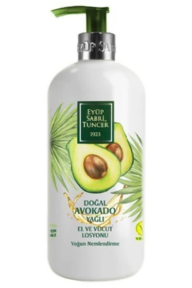 Eyüp Sabri Tuncer Doğal Avokado Yağlı 500ml El Ve Vücut Losyonu ürün görseli 1