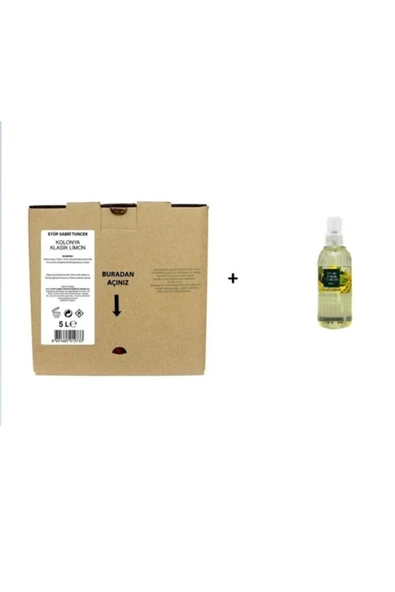 Eyüp Sabri Tuncer Klasik Limon Kolonyası 5 Lt ve 150 ML ürün görseli 1