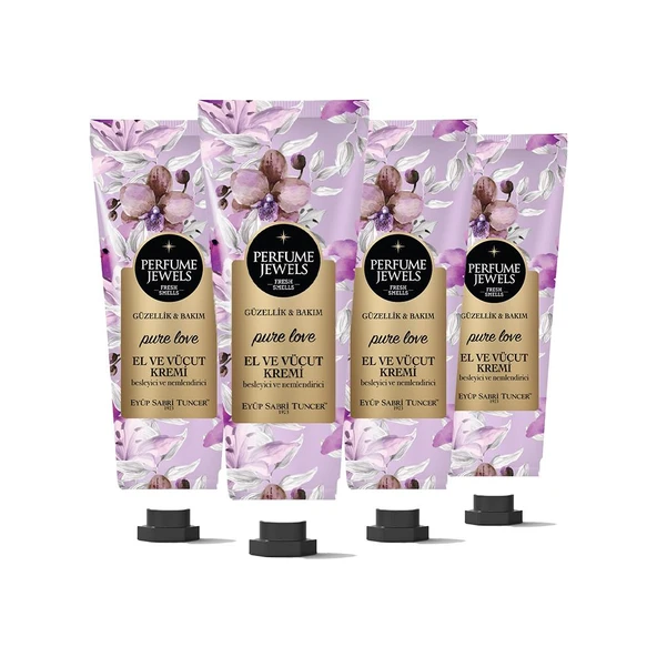Eyüp Sabri Tuncer Pure Love El ve Vücut Kremi 50 ml Tüp x 4 ürün görseli 1