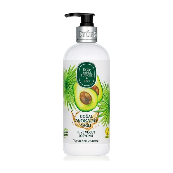 Eyüp Sabri Tuncer Doğal Avokado Yağlı El Ve Vücut Losyonu 500 Ml ürün görseli 1