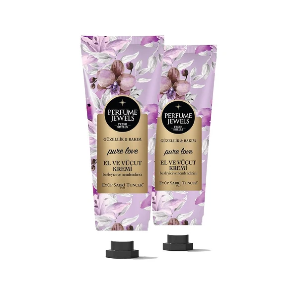 Eyüp Sabri Tuncer Pure Love El ve Vücut Kremi 50 ml Tüp x 2 ürün görseli 1