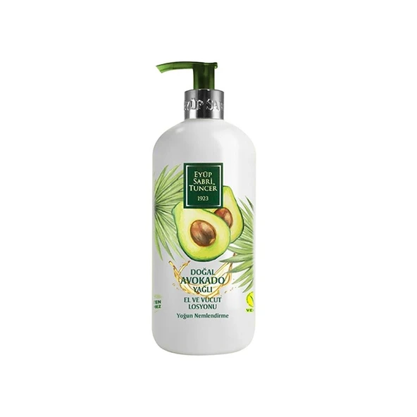 Eyüp Sabri Tuncer Doğal Avokado Yağlı El Ve Vücut Losyonu 500 ML dvc-5003480-15465 ürün görseli 1