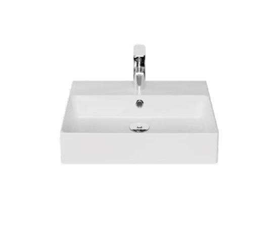 Creavit VX242 Vox Tezgah Üstü Kare Lavabo 40x50 cm ürün görseli 1