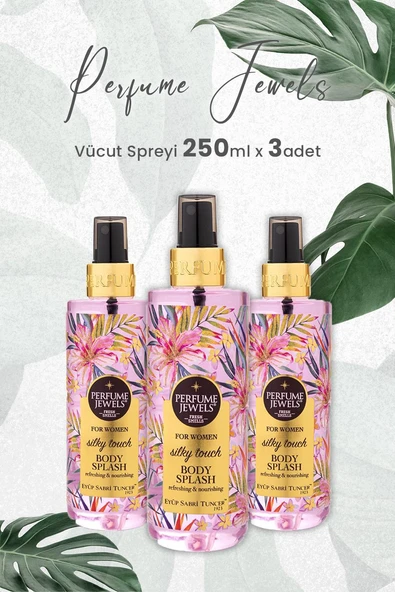 Eyüp Sabri Tuncer Pj Body Splash Silky Touch 250 ml x 3 Adet ürün görseli 1