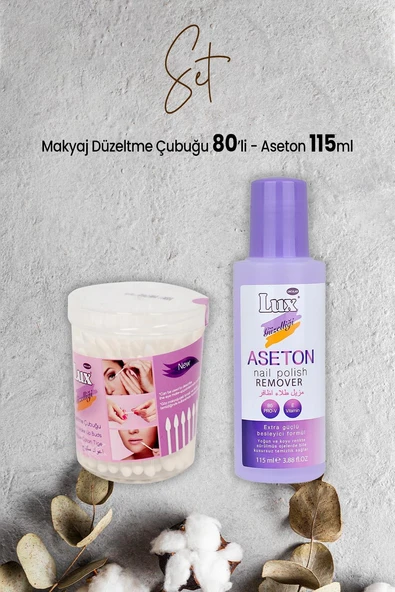 Lux Makyaj Düzeltme Çubuğu 80' li ve Aseton 115 ml ürün görseli 1