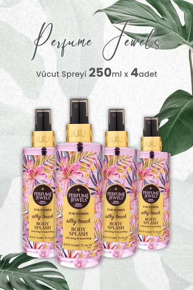Eyüp Sabri Tuncer Pj Body Splash Silky Touch 250 ml x 4 Adet ürün görseli 1