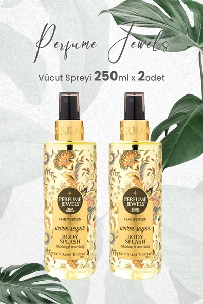 Eyüp Sabri Tuncer Pj Body Splash Warm Sugar 250 ml x 2 Adet ürün görseli 1