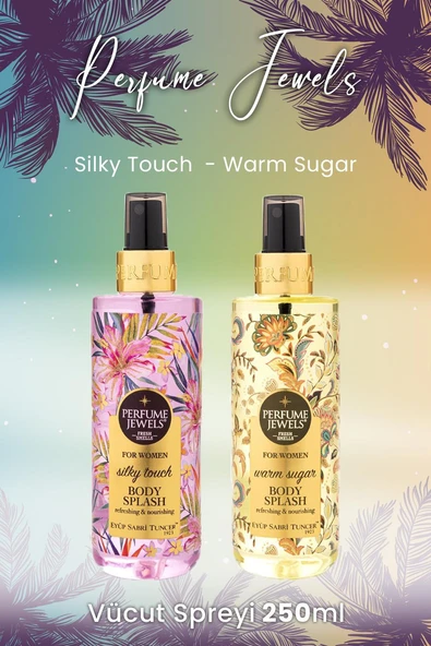 Eyüp Sabri Tuncer Pj Body Splash Silky Touch 250 ml ve Warm Sugar 250 ml ürün görseli 1