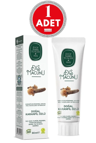 Eyüp Sabri Tuncer Diş Macunu Karanfil Özlü 90 ml ürün görseli 1