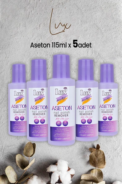 Lux Aseton 115 ml x 5 Adet ürün görseli 1