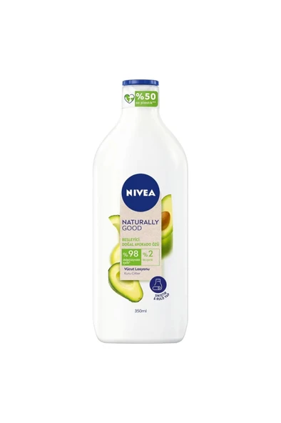 NIVEA Vücut Losyonu Naturally Avokado Özlü 350 ml ürün görseli 1