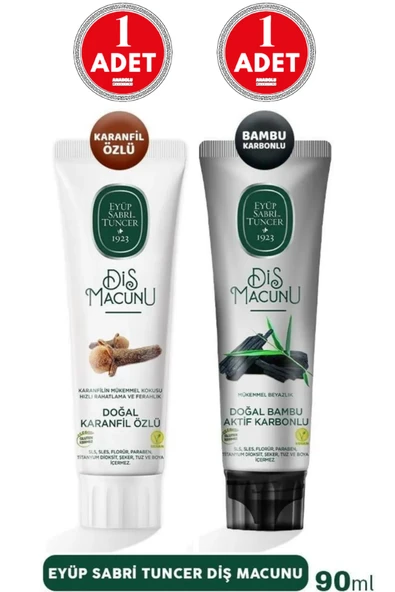 Eyüp Sabri Tuncer Diş Macunu Karanfil ve Bambu 90 ml ürün görseli 1