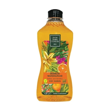 EST Bodrum Mandalinası Doğal Zeytinyağlı Sıvı Sabun 1500ML ürün görseli 1