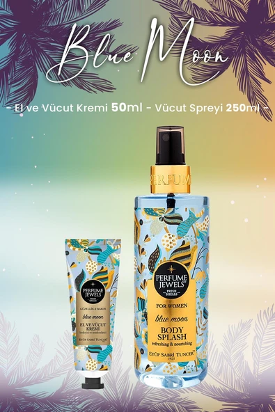 Eyüp Sabri Tuncer Blue Moon Vücut Spreyi 250 ml ve Krem 50 ml ürün görseli 1
