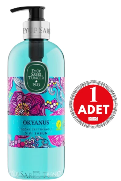 Eyüp Sabri Tuncer Doğal Zeytinyağlı Sıvı Sabun Okyanus 500 ml ürün görseli 1