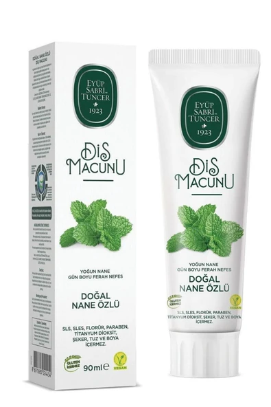 Eyüp Sabri Tuncer Diş Macunu Nane Özlü 90 ml x 6 Adet ürün görseli 1