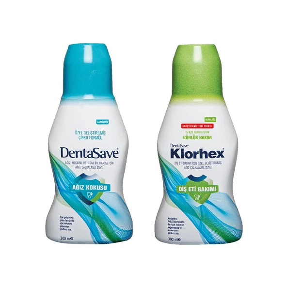 DentaSave Ağız Çalkalama Suyu Ağız Kokusu Çinko Formül ve Günlük Bakım 300 ml dvc-5004747-17161 ürün görseli 1