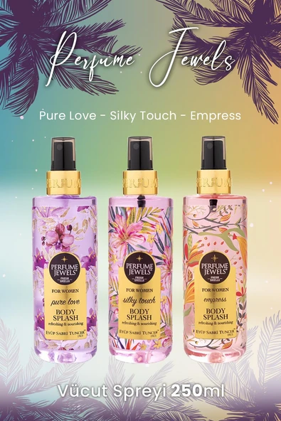 Eyüp Sabri Tuncer Vücut Spreyi Pure Love, Silky Touch ve Empress ürün görseli 1