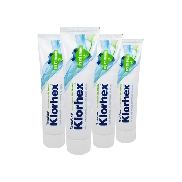Dentasave Klorhex Diş Macunu Günlük Bakım 75 ml x 4 ürün görseli 1