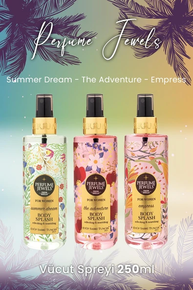 Eyüp Sabri Tuncer Vücut Spreyi Summer Dream, The Adventure ve Empress ürün görseli 1
